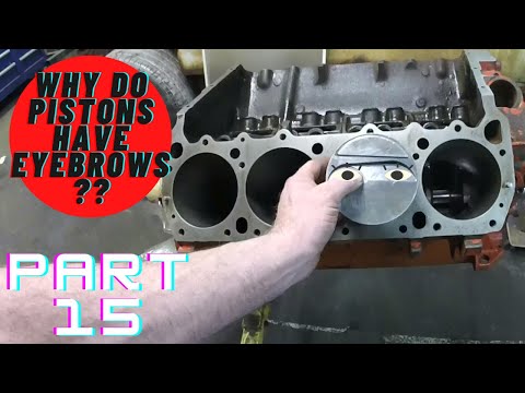 Cheap 440 Build Pt15, Talking piston and connecting rod orientation