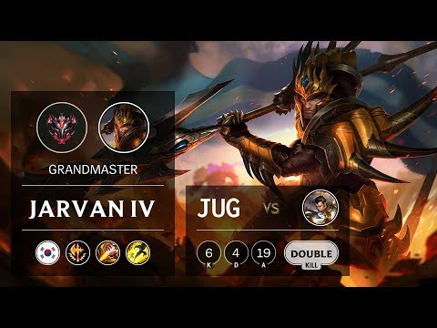 Jarvan IV Jungle vs Xin Zhao - KR Grandmaster Patch 10.2