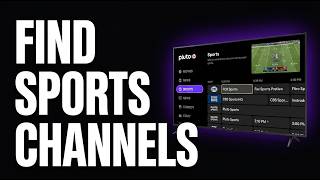How To Find Sports Channels on Pluto TV (2026)