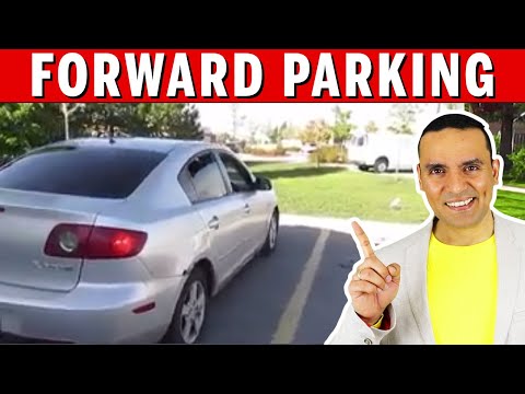 FORWARD PARKING Made EASY - How to Forward Park a car - Easy Forward Stall Parking - Toronto Drivers Video