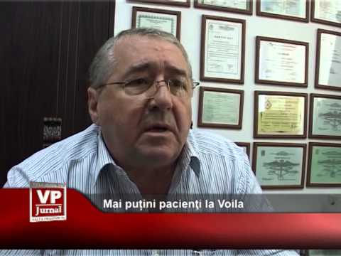 Mai puțini pacienţi la Voila