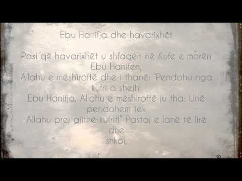 Ibn Tejmije/Ibn Kethir/Imam Ahmed/Ebu Hanife/Hasen el Basri.. Paralajmrim Kunder Havarixhve