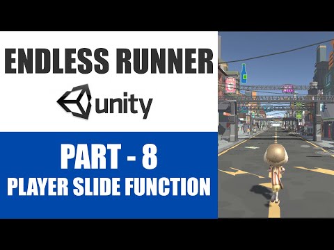 Endless Runner Game Course Unity 3d In Urdu/Hindi | #8 Slide Animation Function