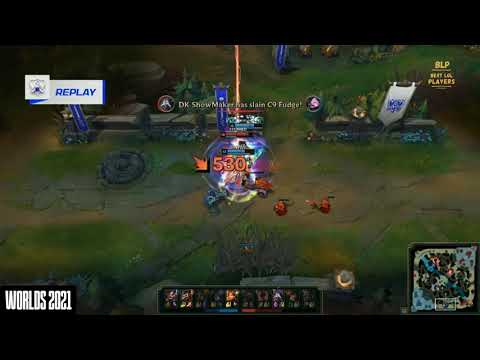 DK ShowMaker 1v4 2Kill | Worlds 2021