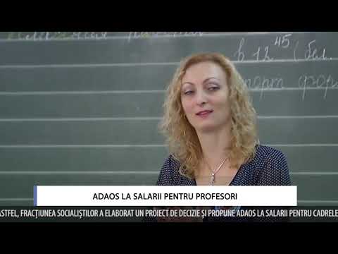 Adaos la salarii pentru profesori