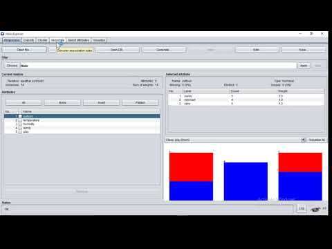 How to Generate Association Rules with the help of WEKA Software?