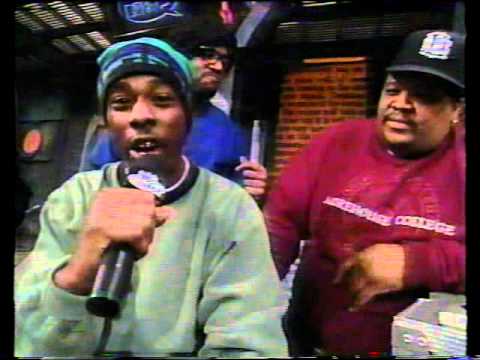 Wu-Tang Clan with Ed Lover & Doctor Dre in 1993 (rare)