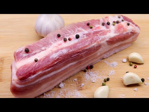 Pork belly in brine. A simple and tasty recipe. You didn't eat that # 64