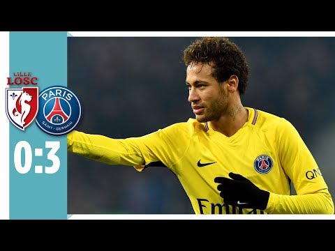 Traum-Freistoß! - Neymar zaubert PSG zum Sieg | OSC Lille - Paris St. Germain 0:3