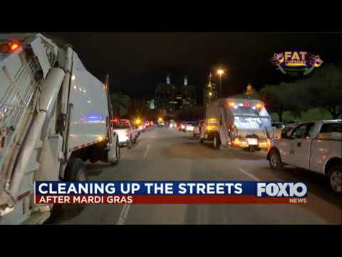 Live coverage of Mardi Gras 2020 from Downtown Mobile...