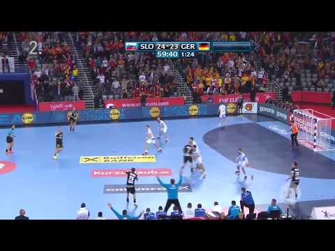 Final Moments Slovenia vs Germany Euro Handball 2018