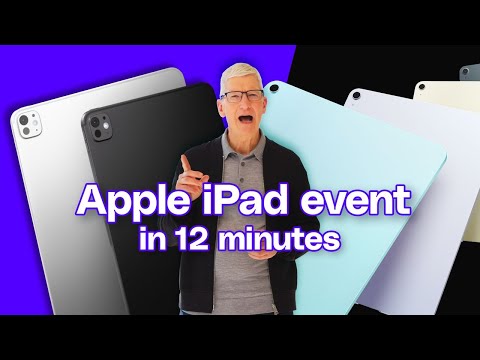 iPad 新機終於來了！12 分鐘帶你看完全新 iPad 所有重點特色！ (Apple’s iPad event in 12 minutes)