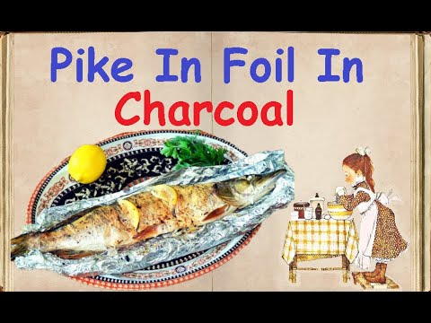 Pike In Foil In Charcoal / Book of recipes / Bon Appetit