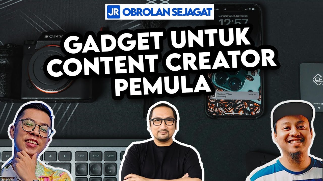 Gadget untuk content creator pemula 📱