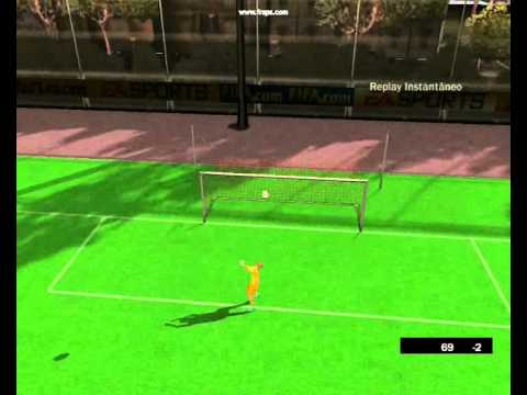 Gol de Cobertura - Ronaldinho Gaúcho - fifa 07