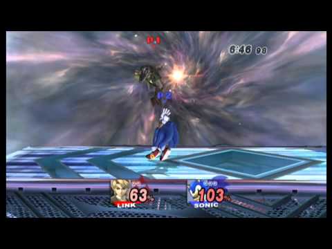 ssbb: shrekbad (link) vs Tesh (sonic)