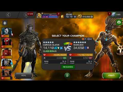 How to Easily defeat Warlock (Uncollected) Smart Breakdown - Marvel Contest Of Champions