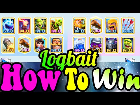 Log bait vs Hard Counter 🏆 Bad Bunny  Best Log Bait Deck in Clash Royale