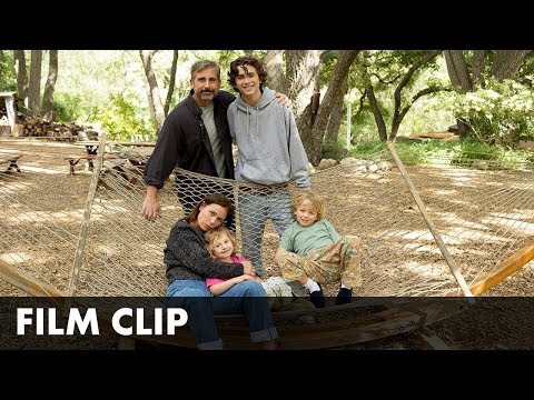 Thumbnail of the video: BEAUTIFUL BOY - New Clip starring Timothée Chalamet and Steve Carell