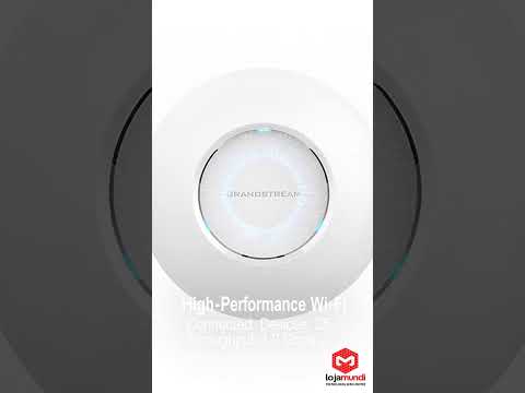 Video do produto Access Point Grandstream GWN7605 Wi-Fi 5 AC1200 Dual Band MU-MIMO 2x2:2 com PoE/PoE+