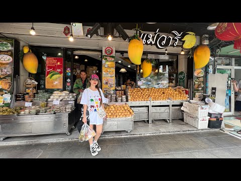 Mae Varee Mango Sticky Rice em Bangkok e macarrão de barco tailandês Thong Smith ~ 12 de setembro de 2023