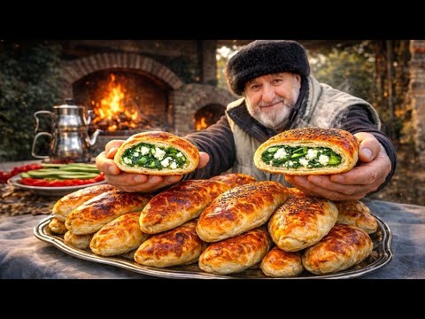 The Softest Turkish Börek Ever – Juicy Cheese & Fresh Greens Inside