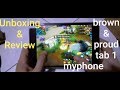 Myphone Brown Proud Tab 1 Unboxing Pinoy Review First Impressions