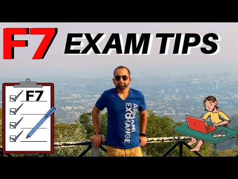 Exam tips for passing ACCA FR/F7 by #Mustafa_Mirchawala