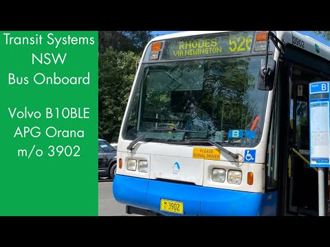 Transit Systems NSW Bus Onboard - Volvo B10BLE APG Orana m/o 3902