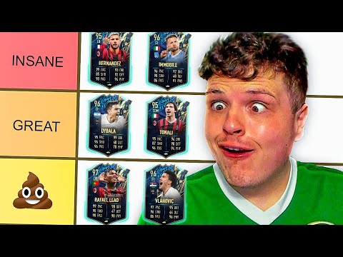 RANKING EVERY SERIE A TOTS ON FIFA 22! | SERIE A Team of the Season Tier List...