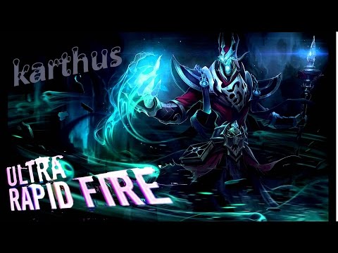 League of legends ~ karthus URF~gameplay~premade~Silver~HD~FR [S6]