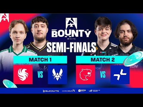 BLAST Bounty Malta 2026, Semi-Finals - Team Falcons vs Team Vitality, FURIA vs PARIVISION