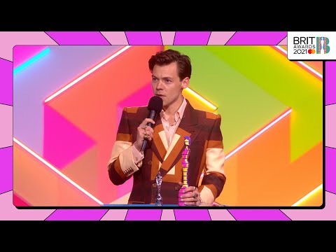 Harry Styles wins British Single | The BRIT Awards 2021