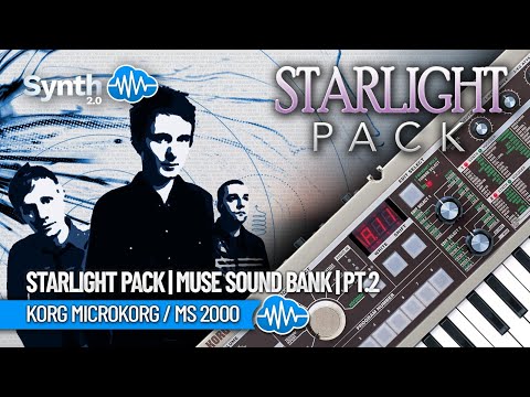 KORG MICROKORG / MS-2000 ♫ 10 MUSE Cover Sounds ► STARLIGHT PACK | Preview Pt.2