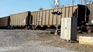 preview picture of video 'BNSF 6109, 5713 & dpu 6212'