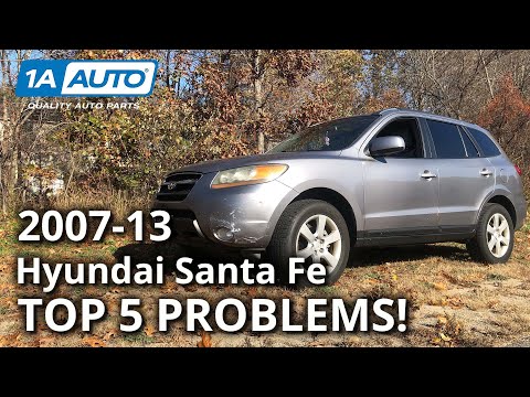 Top 5 Problems Hyundai Santa Fe SUV 2nd Generation 2007-13