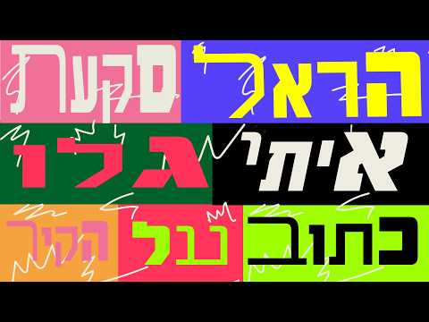 כתוב על הקיר