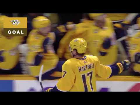 Scott Hartnell Goal vs MIN 12-30-17