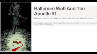 2014 New Comics Haul Week 10 October 29 Deathlok 1 Roman Ritual Sonic Boom The Phantom Rasputin