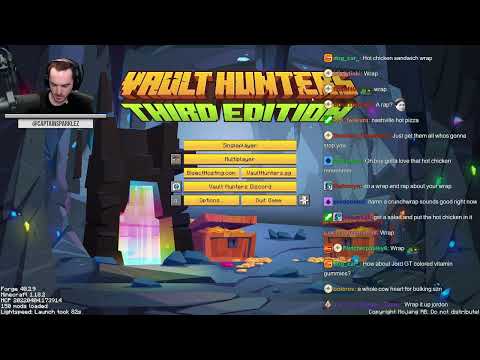 CaptainSparklez “Minecraft: Vault Hunters 1.18 Ep 130 - Bunny Boy" Cut Clips
