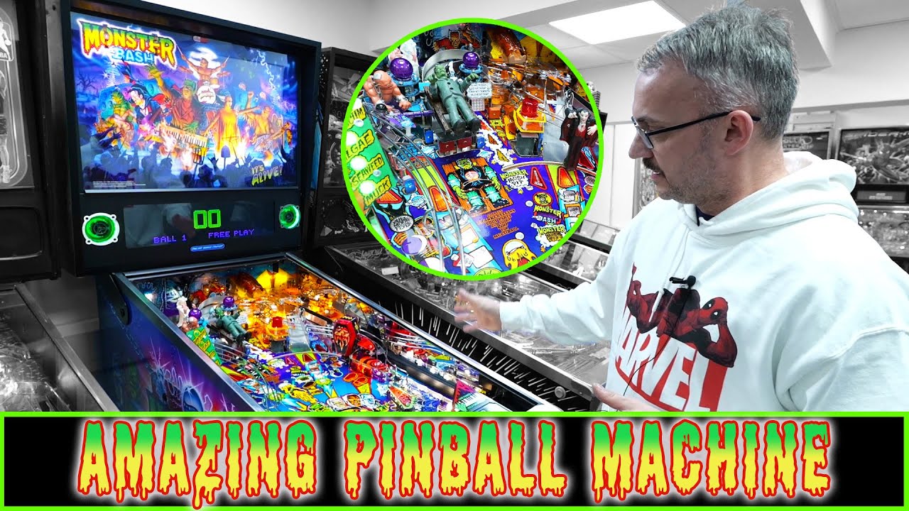 Truly one of the greatest pinball machines ever made | Monster Bash by Williams & CGC