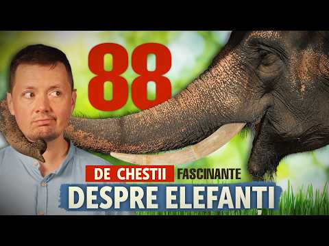 88 De Chestii Fascinante despre ELEFANȚI
