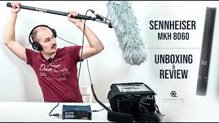 Video thumbnail for Sennheiser MKH 8060 - shotgun microphone - UNBOXING and REVIEW Video by Slemmerfilms Studio