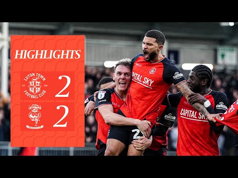 Luton 2-2 Lincoln | Highlights