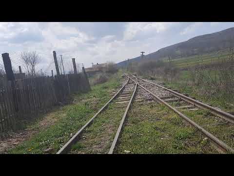 Exploram statia Hosman. Din Hosman până la trecerea la nivel cu calea ferata de la iesire din Hosman