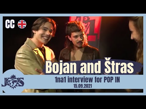 [ENG SUB] Bojan Cvjetićanin and Štras - interview from 1na1 concert (15.9.2021, POP IN)