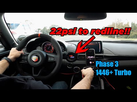 Big Turbo Abarth Pull | Eurocompulsion 1446+ Turbo Phase 3 Tune