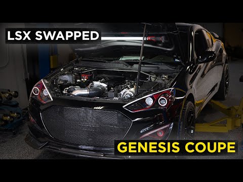 LS Swapped Genesis Coupe is ALIVE! (Holley Terminator & SIKKY Swap Kit)