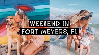 WEEKEND TRIP TO FORT MEYERS, FL | Vloggin' & Beachin'