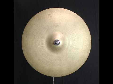 Vintage Zildjian 18" 1960's A Ride - 1944g (video demo) image 6